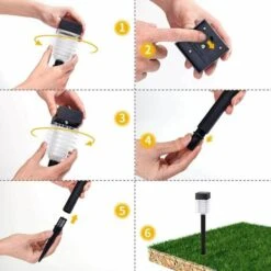 4 LAMPADE DA GIARDINO ESTERNO 6000k RICARICA SOLARE PICCHETTO PALETTI LED SOLARI LUCE 9 4 LAMPADE DA GIARDINO ESTERNO 6000k RICARICA SOLARE PICCHETTO PALETTI LED SOLARI LUCE -Vendite VIDAXL || LEDVANCE || STEINEL 59301996 5