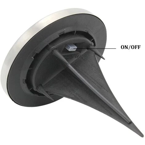 Faro Lampada LED Solare 4pz Giardino Faretto 8 LED Picchetto Segnapasso DR 4 Faro Lampada LED Solare 4pz Giardino Faretto 8 LED Picchetto Segnapasso DR - immagine 4