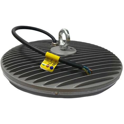 Faro Led Slim Industriale 50 Watt Cappellone Ufo Lampada Riflettore Da Capannone Giardino IP65 Luce Bianca Fredda 6500k 2 Faro Led Slim Industriale 50 Watt Cappellone Ufo Lampada Riflettore Da Capannone Giardino IP65 Luce Bianca Fredda 6500k - immagine 2