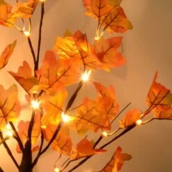 Luce Dell'albero A Foglia D'acero A LED, 50 Cm 24 LED A Batteria Foglie D'acero Da Scrivania (autunno) Luce Bianca Calda Dell'albero, Luci Della Stringa Di Foglie Decorative Autunnali, Perfette Per Il -Vendite VIDAXL || LEDVANCE || STEINEL 61175725 3