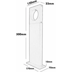 Lampione Da Terra Giardino Lampada Led Luce Calda 12 W Lampioncino Nero Moderno -Vendite VIDAXL || LEDVANCE || STEINEL 61290044 3