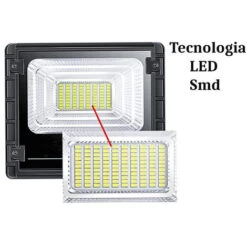 Faro Solare LED 100W Luce Fredda Faretto Esterno Casa Controllo Remoto -Vendite VIDAXL || LEDVANCE || STEINEL 6276339 3