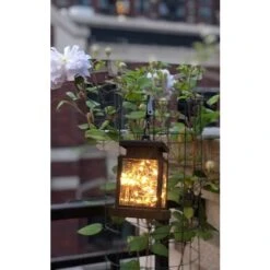 Lanterna Solare Sospesa Per Esterni, Luce Effetto Candela Con Paletto Per Tavolo Da Giardino Da Giardino Di Natale Di Halloween (Confezione Da 1) -Vendite VIDAXL || LEDVANCE || STEINEL 63848777 4