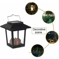 Lanterne Solari, 6 Pezzi Lanterna A Candela Solare Appesa Lampada Da Giardino A Luce Tremolante A LED Da Esterno Impermeabile -Vendite VIDAXL || LEDVANCE || STEINEL 63852667 3