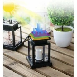 Lanterna Solare Da Appendere All'aperto, Luce Effetto Candela Con Paletto Per Tavolo Da Giardino Da Giardino Di Natale Di Halloween (Confezione Da 1 Candela) -Vendite VIDAXL || LEDVANCE || STEINEL 63855206 5