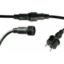 Catena Luminosa Da Esterno Modulare 10 Lampadine E27 Cavo 10 Metri IP65 - NERO -Vendite VIDAXL || LEDVANCE || STEINEL 64002001 5