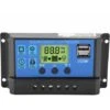 Regolatore Di Carica Per Pannelli Solari, , 12 V / 24 V, 30 A, Con Schermo LCD E Porta USB