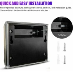 RHAFAYRE Lampade Da Parete Solari Per Esterni, Lampada Di Sicurezza Da Parete A LED Solare In Acciaio Inossidabile Illuminazione Impermeabile Super Luminosa Per Ponte, Recinzione, Patio, Porta D'ingre -Vendite VIDAXL || LEDVANCE || STEINEL 65490267 5