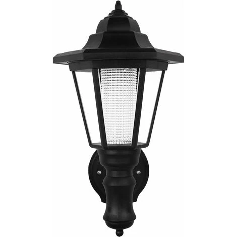 RHAFAYRE Applique Da Parete A LED Per Esterni A Energia Solare Lanterna Da Parete Luci Di Sicurezza Per Recinzione Da Giardino Lampada Esagonale Per Cortile (bianco Freddo) 2 RHAFAYRE Applique Da Parete A LED Per Esterni A Energia Solare Lanterna Da Parete Luci Di Sicurezza Per Recinzione Da Giardino Lampada Esagonale Per Cortile (bianco Freddo) - immagine 2
