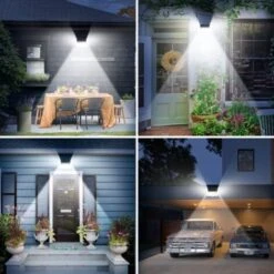 RHAFAYRE 228 Luci Di Sicurezza Solari A LED Per Esterni, Luci Da Giardino Esterne Impermeabili Ad Energia Solare Con Luci Di Recinzione Solari Senza Fili Grandangolari A 270 ° 3 Modalità Per Garage Da -Vendite VIDAXL || LEDVANCE || STEINEL 65634030 4