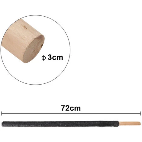 Randaco Torce Torchlight Torce Da Giardino Di Alta Qualità Torce Professionali A Cera Deco 90 Min 20x 2 Randaco Torce Torchlight Torce Da Giardino Di Alta Qualità Torce Professionali A Cera Deco 90 Min 20x - immagine 2