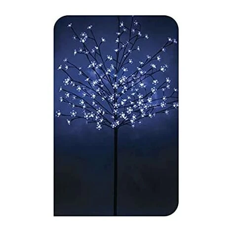 Albero 3d Sakura 150cm 200 Led Blu (interno) Edm 1 Albero 3d Sakura 150cm 200 Led Blu (interno) Edm