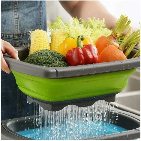 Cestello Di Scarico Rettangolare Multifunzionale Retrattile Creativo Con Funzione Di Perdita 5 Cestello Di Scarico Rettangolare Multifunzionale Retrattile Creativo Con Funzione Di Perdita - immagine 5