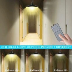 Lampada Solare Per Esterni, Lampadario Solare Impermeabile A Doppia Testa IP65 Con Telecomando Per Giardino/pergola/balcone/terrazza (bianco Caldo) -Vendite VIDAXL || LEDVANCE || STEINEL 67912495 3