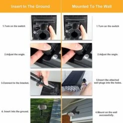 20 Luci Solari A LED 3000K-6000K Luci Solari Per Esterni Luci Solari Da Giardino Con IP65 Faretto Solare Senza Fili Impermeabile Faretto Solare Faretto Da Parete Illuminazione Del Percorso (1 Confezio 9 20 Luci Solari A LED 3000K-6000K Luci Solari Per Esterni Luci Solari Da Giardino Con IP65 Faretto Solare Senza Fili Impermeabile Faretto Solare Faretto Da Parete Illuminazione Del Percorso (1 Confezio -Vendite VIDAXL || LEDVANCE || STEINEL 67912864 5