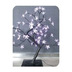 Albero 3d Sakura 45cm 60 Led Rosa (interno) Edm