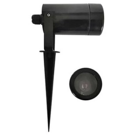 Faretto Con Picchetto Da Giardino Poliplast Attacco GU10 IP44 Nero 401022N 2 Faretto Con Picchetto Da Giardino Poliplast Attacco GU10 IP44 Nero 401022N - immagine 2