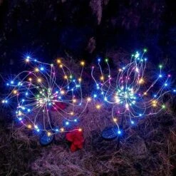 Luce Solare Da Giardino Per Esterni Fuochi D'artificio Solari Per La Festa Della Mamma, Festa Di Matrimonio, Natale, Decorazione Per Feste Di Compleanno, Illuminazione, Confezione Da 2 -Vendite VIDAXL || LEDVANCE || STEINEL 69714673 5