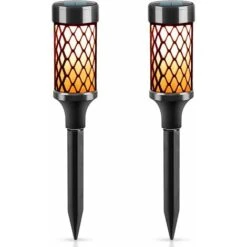 Luci Da Giardino Per Esterni Ad Energia Solare Bianco Caldo, Luci A LED Ad Energia Solare Impermeabili IP65 Decorazione Per Esterni Per Percorsi/cortile/patio/terrazza/matrimoni/feste, 2 Confezioni