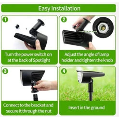 2 Pezzi Faretto Solare Per Esterni, Luci Solari A LED Luce Di Inondazione Solare Regolabile Impermeabile Con Pannello Solare 180° Illuminazione Solare Per Esterni Per Giardino, Esterno -Vendite VIDAXL || LEDVANCE || STEINEL 69716539 3