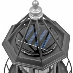 Luci Solari Da Giardino Per Esterni, Faro Ad Energia Solare, Luci Solari A LED, Lampada Rotante A 360 Gradi, Torri Di Fumo Decorative Impermeabili Per Giardino, Patio, Cortile, Prato, Casa All'aperto -Vendite VIDAXL || LEDVANCE || STEINEL 69716792 4