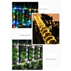 GroupM Solar Light Bar Filo Di Rame LED Fest Light Strips (giallo) -Vendite VIDAXL || LEDVANCE || STEINEL 71402470 3