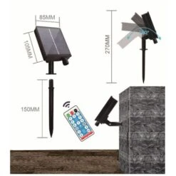 GroupM Solar Light Bar Filo Di Rame LED Fest Light Strips (giallo) -Vendite VIDAXL || LEDVANCE || STEINEL 71402470 4