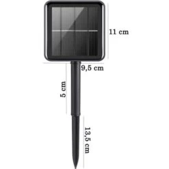 Catena Luminosa Esterno Solare Con 30 Lampadine Incluse Luce Calda 10MT Gazebi -Vendite VIDAXL || LEDVANCE || STEINEL 72638672 5