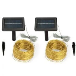 Set Di 2 Luci Solari 240 LED Impermeabili Per Esterni -Vendite VIDAXL || LEDVANCE || STEINEL 73269311 4