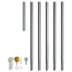 Twinkly Palo Di Supporto Per Light Tree Di 6 Metri