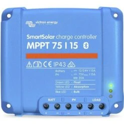 Victron Energy SCC075015060R Regolatore Di Carica MPPT 12 V, 24 V 15 A