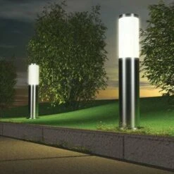 LAMPIONE LAMPIONCINO DA ESTERNO PALO ILLUMINAZIONE GIARDINO 110CM 220V-GRIGO - Colore Struttura: NERO -Vendite VIDAXL || LEDVANCE || STEINEL 74647082 3