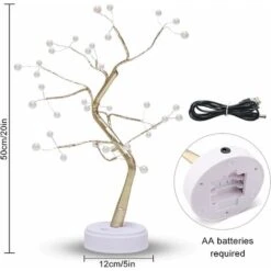 Lampada Da Tavolo LED Tree Bonsai Con Batteria E Inserto Di Alimentazione USB Lampada Da Tavolo Decorazione Albero Lampada Da Tavolo Rame Regolabile Lampada Da Tavolo Night Light 36 -Vendite VIDAXL || LEDVANCE || STEINEL 74689306 3