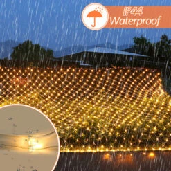 Randaco Rete Di Luci A LED, LED Catene Luminose 8 Modalità Impermeabile Energetico, Dimmerabile Per Casa GiardinoTerrazza DIY Bianco Caldo 2x2M -Vendite VIDAXL || LEDVANCE || STEINEL 74729001 5