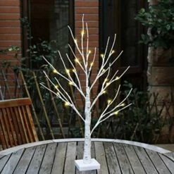 Illuminazione Per Interni 24 Alberi A LED Bianchi Caldi Decorazione In Betulla Batteria Hook Up Decorazione Natalizia Per Feste Di Compleanno In Famiglia Decorazioni Per Matrimoni Al Coperto (60 Cm / -Vendite VIDAXL || LEDVANCE || STEINEL 74763116 5