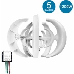 Regolatore Solare E Eolico Generatore Eolico 12V 1200W Con Regolatore Di Carica Kit Generatore A Turbina Eolica A 5 Pale Minitipo Lanterna Mulino A Vento A Energia Trasparente Per Barche Home Highway, -Vendite VIDAXL || LEDVANCE || STEINEL 76388193 3