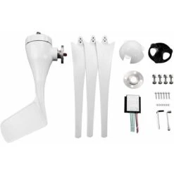 Regolatore Solare E Eolico Generatore Eolico 12V 400W Con Regolatore Di Carica Kit Mini Generatore Eolico A 3 Pale Tipo S Mulino A Vento A Energia Trasparente Per Barche Autostradali Domestiche, 3 Pal -Vendite VIDAXL || LEDVANCE || STEINEL 76388206 3