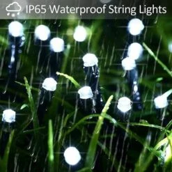 Luci Solari Da Giardino Per Esterni, Impermeabili Luci Solari Per Esterni Luci Solari Per Alberi Da Giardino Cortile Festa Di Nozze Natale (bianco) 100 LED 12M 8 Modalità -Vendite VIDAXL || LEDVANCE || STEINEL 76388309 3