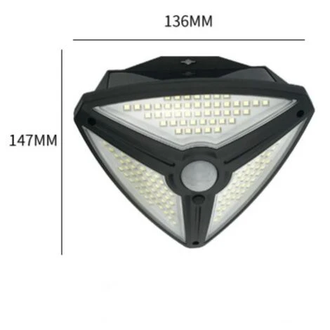 Faro Faretto Led Esterno Con Pannello Solare (2 Pezzi) 4 Faro Faretto Led Esterno Con Pannello Solare (2 Pezzi) - immagine 4