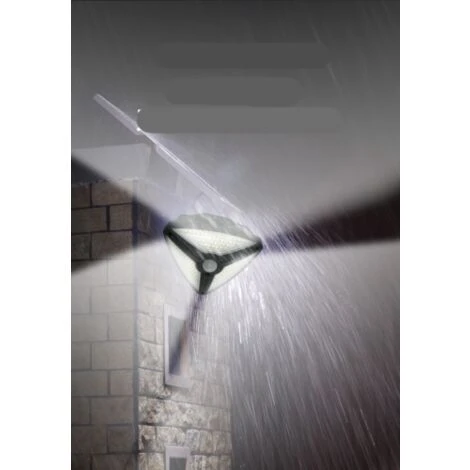 Faro Faretto Led Esterno Con Pannello Solare (2 Pezzi) 5 Faro Faretto Led Esterno Con Pannello Solare (2 Pezzi) - immagine 5