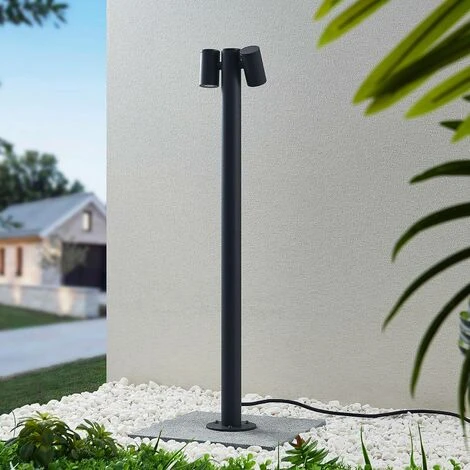 Lucande Saige Lampioncino LED, 2 Luci, 75 Cm 2 Lucande Saige Lampioncino LED, 2 Luci, 75 Cm - immagine 2