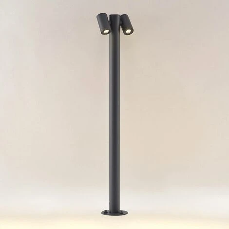 Lucande Saige Lampioncino LED, 2 Luci, 75 Cm 4 Lucande Saige Lampioncino LED, 2 Luci, 75 Cm - immagine 4