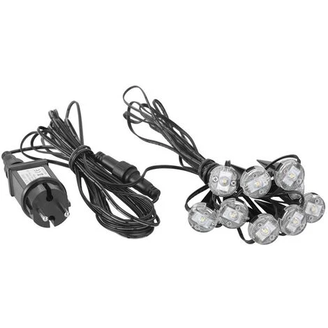 EGLO Erdspießlichterkette LED Esterno SPINETOLI L Trasparente: 10m B: 3cm H: 1cm IP65 5 EGLO Erdspießlichterkette LED Esterno SPINETOLI L Trasparente: 10m B: 3cm H: 1cm IP65 - immagine 5