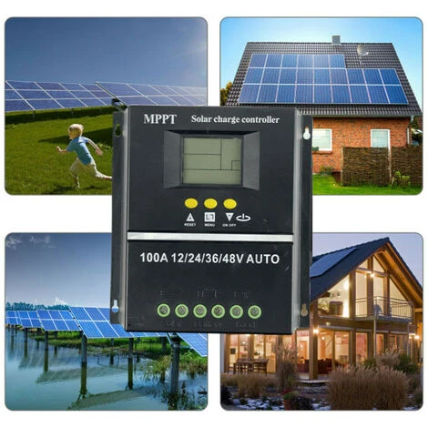 Identificazione Automatica Della Tensione Regolatore MPPT Solare Display LCD Sistema Off-grid Sistemi Di Generazione Di Energia Elettrica Per Batteria Al Litio Ricaricabile Cella Al Piombo (multicolor 2 Identificazione Automatica Della Tensione Regolatore MPPT Solare Display LCD Sistema Off-grid Sistemi Di Generazione Di Energia Elettrica Per Batteria Al Litio Ricaricabile Cella Al Piombo (multicolor - immagine 2