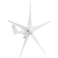 Generatore Eolico 12V 1200W Con Regolatore Di Carica 5 Pale Kit Generatore Di Turbine Eoliche Minitype Tipo S Mulino A Vento A Energia Trasparente Per Barche Autostrade Domestiche