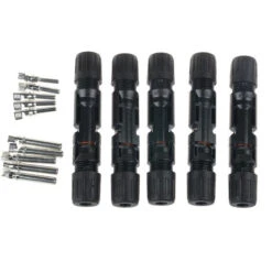 5 Paia Di Connettori Per Cavi Per Pannelli Solari Maschio/femmina Anelli Di Tenuta Doppi Per Un Migliore Effetto Impermeabile IP67 (A501 Pack5) 9 5 Paia Di Connettori Per Cavi Per Pannelli Solari Maschio/femmina Anelli Di Tenuta Doppi Per Un Migliore Effetto Impermeabile IP67 (A501 Pack5) -Vendite VIDAXL || LEDVANCE || STEINEL 77493817 5