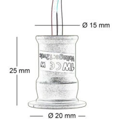 Set Da 9 Mini Faretto Incasso Led 1w Luce Fredda 15mm Segnapasso Esterno Interno -Vendite VIDAXL || LEDVANCE || STEINEL 7804813 4