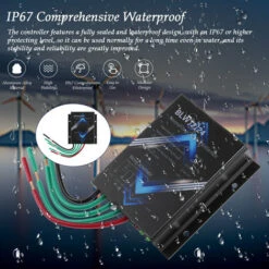 Regolatore Di Energia Eolica In Lega Di Alluminio Design Modulare Regolatore Di Generatore Eolico IP67 Impermeabile 6 Opzionale (400W 12V O 24V) -Vendite VIDAXL || LEDVANCE || STEINEL 78392197 5