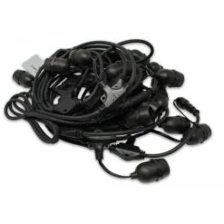 Catenaria Luminosa Americana Luci Led 10m E27 Da Esterno LPGLed Nero,230V 7 Catenaria Luminosa Americana Luci Led 10m E27 Da Esterno LPGLed Nero,230V -Vendite VIDAXL || LEDVANCE || STEINEL 78418423 3