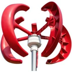 VEVOR Turbina Eolica A Forma Di Lanterna Con 5 Pale Generatore Eolico 100W / 12V Con Controller Integrato, Uso Per Sistemi Di Monitoraggio, Case Mobili, Barche Da Pesca, Marine E Altro Usi Di Ricarica -Vendite VIDAXL || LEDVANCE || STEINEL 78925780 3